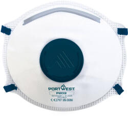 Portwest DOLOMITE P203 / FFP2 légzésvédő szeleppel, 10 db-os csomag (P203WHR)