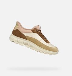 GEOX Bézs színű női tornacipő Geox Spherica Plus (G009588)