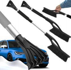 Satis Kaparó Kefe Autó Hólapátoló Szélvédő Kaparó Teleszkópos 2IN1