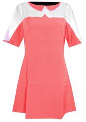 Bergamo Ruha Rövid Térd Alá Érő Tunika Rövid Ujjú Jas Rózsaszín M 38 MODELL: 476