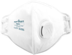 Portwest DUST MIST FOLD FLAT P351 / FFP3 szelepes légzésvédő, 20 db-os csomag (P351WHR)