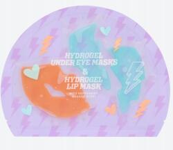  Hidrogél szem- és szájmaszk 3 részes Hidratáló Narancs illat