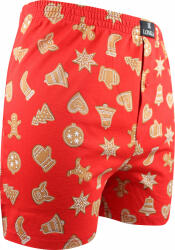 Fuski BOMA s. r. o LONKA KEVIN IMAGE / Férfi grafikus boxeralsó - mézeskalács emberke XXXL (124691)