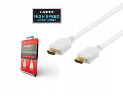  Hdmi 2.0 nagysebességű kábel 4K Ultra Hd 60 Hz Hdr 18 Gbps fehér 2m (HDMI 20 2m)