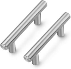  Bútorgombok Ezüst Konyhai fogantyúk Rozsdamentes acél 15 db (B0CBTZJRWQ)