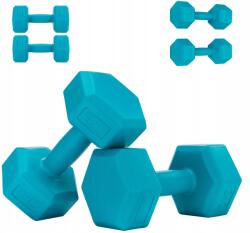 Be4Sport Bitumen Súlyzó Szett Edzéshez, Fitnesshez, Konditerembe 2 x 2kg (5075)