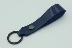  Kulcstartó Bőr Olasz Bőr Természetes Kézműves Ajándék Kulcstartó (BRELOK-01W.G.BLUE)