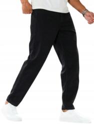 Shein Férfi Farmernadrág Fekete Cipzáras Sima L 1DG