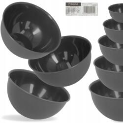 Galicja Tál Műanyag 5 l Leveses Tészta Gyúró Tál Saláták Gyümölcsök Nagy Fekete Jg (5902869244159)