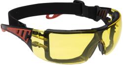 Portwest TECH LOOK PLUS PS11 / Dielektromos védőszemüveg, UV-védelemmel - sárga (PS11AMR)