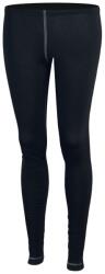 DURAS ROMANA / Női hosszú leggings 100% merinógyapjúból - fekete XL (170134)