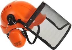 Portwest FORESTRY COMBI PW98 / Erdészeti készlet, sisak napellenzővel és fülvédőkkel (PW98ORR)