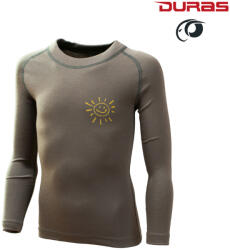 DURAS KUBÍK / Rendkívül meleg gyermek téli póló merinógyapjúból, magasított gallérral - bézs 120 (170313)