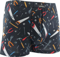 Fuski BOMA s. r. o LONKA KEVIN IMAGE / Férfi képekkel díszített boxeralsó - tools XXL (120227)