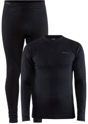 CRAFT CORE WARM BASELAYER / Funkcionális meleg szett, aláöltöző - fekete XL (1909709-999000-XL)