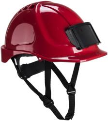 Portwest ENDURANCE PB55 / Szellőző sisak igazolványtartóval - piros (PB55RER)