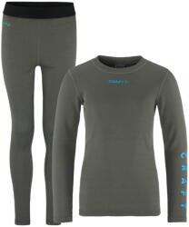 CRAFT CORE WARM BASELAYER JUNIOR / Gyerek funkcionális szett, meleg - szürke 122 (1909712-985355-122)