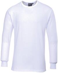 Portwest BASELAYER B123 / Hosszú ujjú termo ing - fehér S (B123WHRS)
