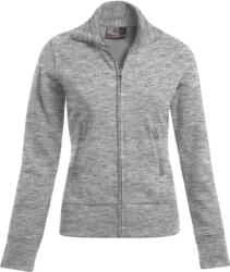 Promodoro 5295 / Női cipzáras pulóver - sportszürke S (405295v3301)