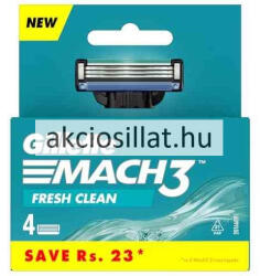Gillette Mach3 borotvabetét 4db-os