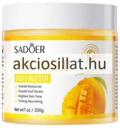 Sadoer Fruit Mango Mangókivonatos Testápoló vaj 200g
