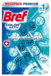 Bref Color Aktiv Ocean Turquoise Water WC-frissítő 3x50g