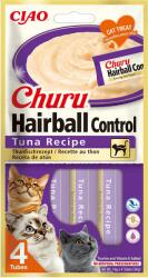 Inaba Foods Churu Hairball Tuna 4x14 g piure ton pentru pisici