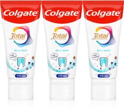 Colgate Total Junior Active Prevention Mild Mint fogkrém a szájüreg és fogak alapos tisztítására gyermekeknek 3x50 ml