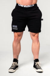 Nebbia Gym Sweatshorts GYM BRO 352 Black Férfirövidnadrág XL