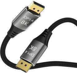 PremiumCord DisplayPort 1.4 8K 60Hz kábel 0.5m (KPORT13-005) (KPORT13-005)