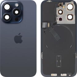Apple Piese si componente Capac Baterie Apple iPhone 15 Pro, Albastru (Blue Titanium), Swap (cap/ai1/albas/sw) - vexio