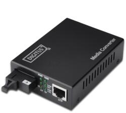 DIGITUS konverter, Gigabit Ethernet, fekete, Tx1310 nm (DN-82122)