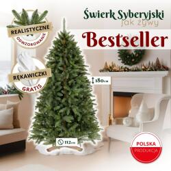 SPRINGOS Ct0260 szibériai lucfenyő pe prémium 180 cm (CT0260)