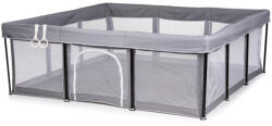 Chipolino Easy babakarám összecsukható 180x180 cm - grey - pepita