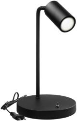 Maclean Lampă de birou Maclean MCE370 B, GU10, spot, rotundă, cu întrerupător, negru (MCE370) - vexio
