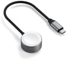 Satechi USB-C Magnetic Fast-Charging Cable for Apple Watch - Space Gray (ST-QCAWM)