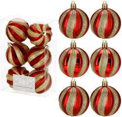 SPRINGOS Ca1400 karácsonyfa gömbök 6 cm 6 db (CA1400)