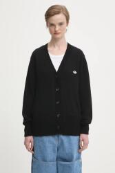 Fiorucci cardigan din lână Angel Patch Merino Wool 9BYA-SWD1FO_99X (W02FPKCA257KN03BK01)