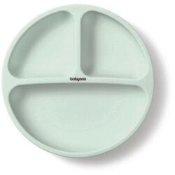 BabyOno szilikon osztott tányér tapadókoronggal 6m+ menta (1482/03)
