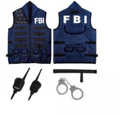 Widmann Vestă tactică FBI cu accesorii - 128 cm (4176) Costum bal mascat copii