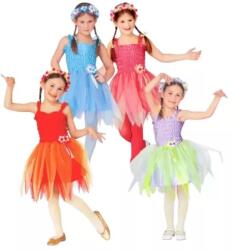 Widmann Costum de balerină zână cu bentiță florală - 116 cm - diverse modele (34675) Costum bal mascat copii