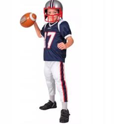 Widmann Costum de jucător de fotbal american - 158 cm (24728) Costum bal mascat copii