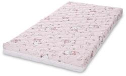 Lorelli Saltea pat, 2 straturi cocos si spuma elastica, Lorelli Holiday, 60 x 120 x 10 cm, Pink Ballerina Bear Saltea bebelusi