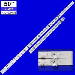  LED-TV683 Háttérvilágítás TCL 50coll LED TV-be, 14+8LED 6V, 4db/cs (2A+2B)