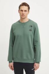 The North Face pamut melegítőfelső Outdoor Graphic - zöld L
