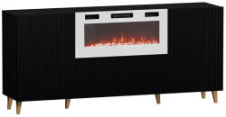  Szekrény Dicto I (Fekete + Aranysárga)