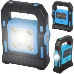  LED kempinglámpa, napelemes, kék (v12290_N)