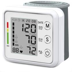  Elektronikus csukló vérnyomásmérő tokkal (v15805)