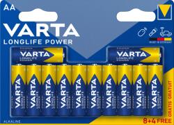 VARTA LONGLIFE POWER ceruza/ AA/ LR06 elem BL8+4 (4906121772) - autoakku24