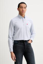 HUGO BOSS pamut ing - kék S - answear - 40 990 Ft